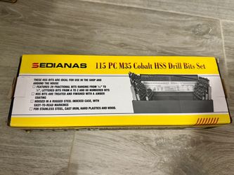 Brand new drill bits set