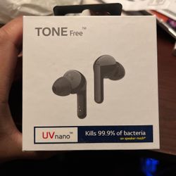 LG TONE Free - True Wireless Bluetooth Earbuds - Black