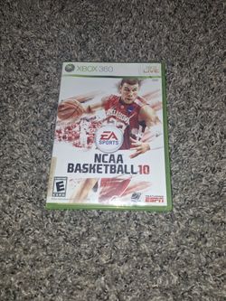NCAA Basketball 10 X box 360 Game