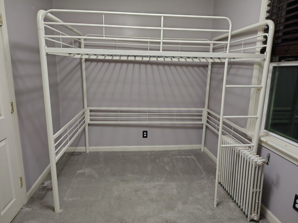 Ivory Full Loft Bed