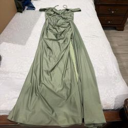 Sage dress