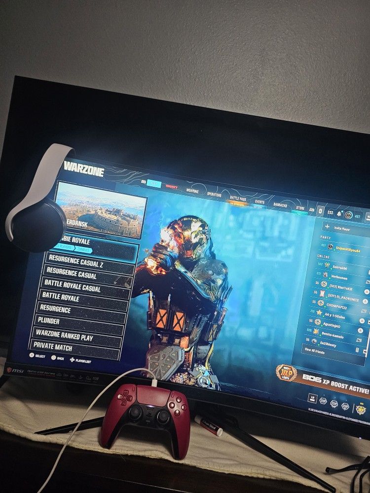 Ps5 Bundle And Gamming Monitor