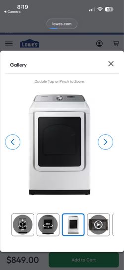 Samsung Electric Dryer
