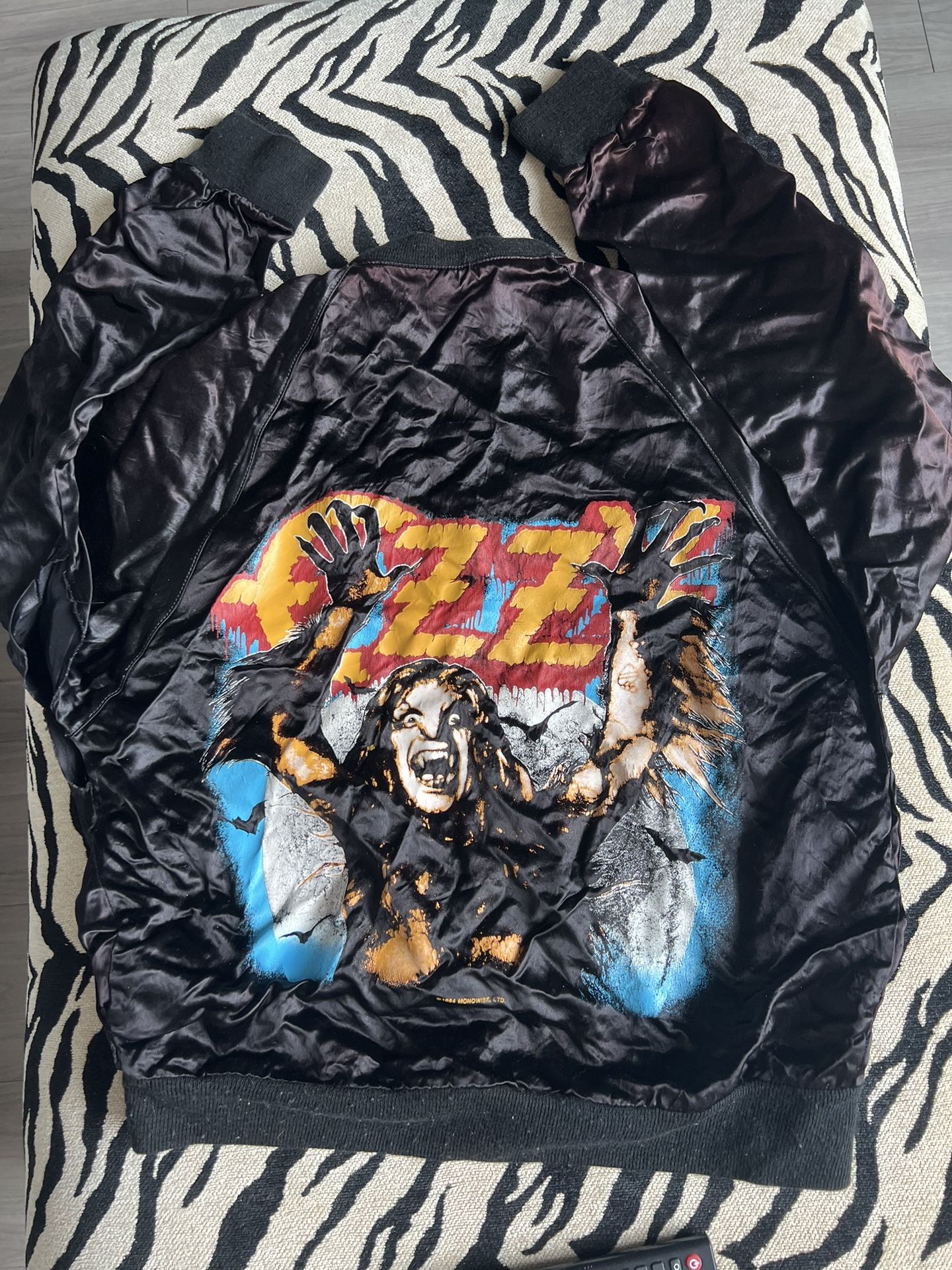 OZZY OSBOURNE BOMBER JACKET 1984