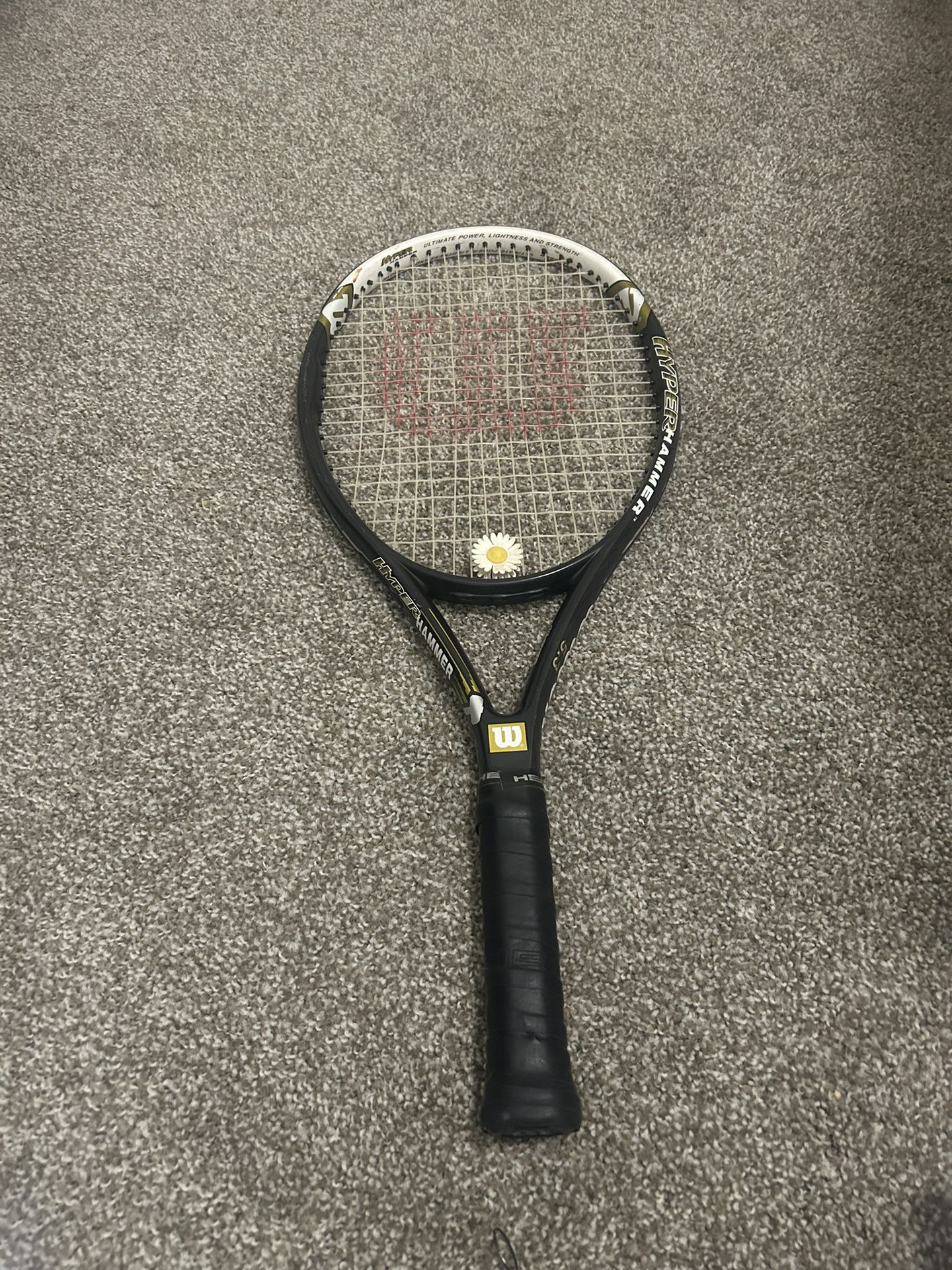 used wilson carbon fiber tennis racket 