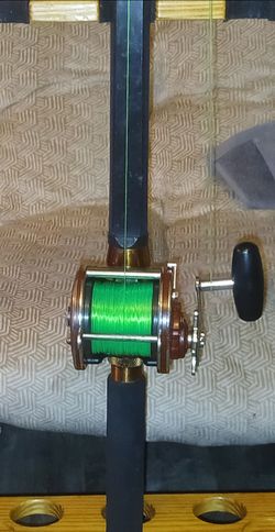 USED Like 4/0  113 special series  on a Shimano Triton 6'rod