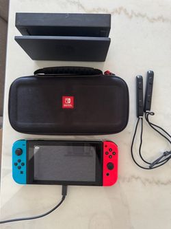 Nintendo Switch with Dock and Carrying Case