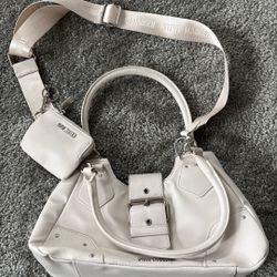 Steve Madden Purse Cream