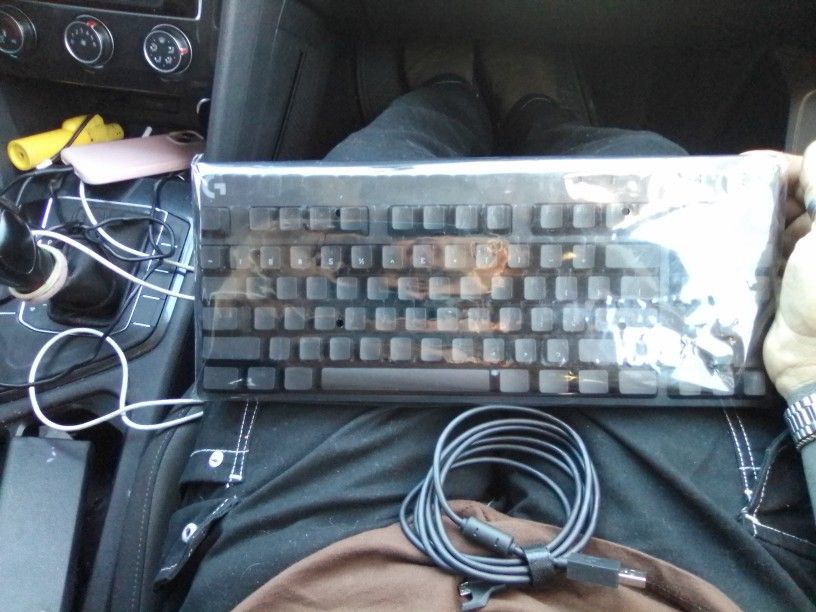 Logitech Pro Tenkeyless Wired Portable Keyboard 