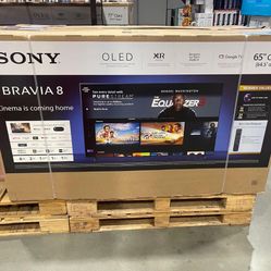 65 “ Sony Smart 4K Bravia 8 HDR 120hz Tv