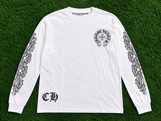 Chrome Hearts White Long Sleeve T-Shirt
