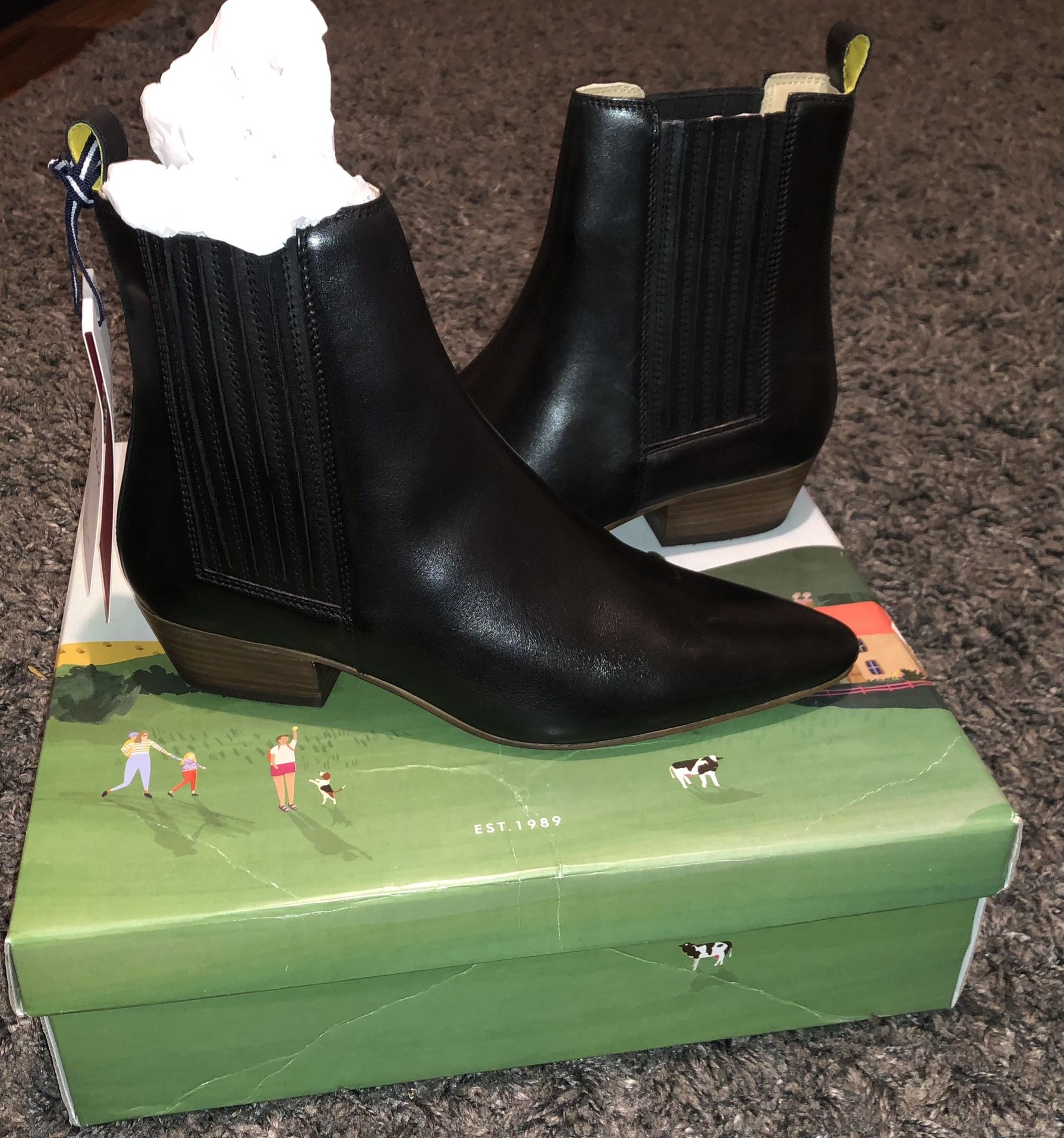 Joules Walcott Leather Chelsea Boot