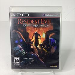PlayStation 3 - PS3 - Resident Evil - Operation Raccoon City - Blu-ray Disc 