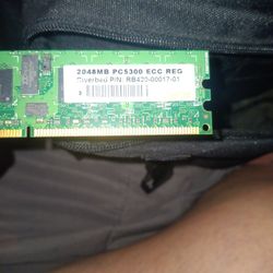 Tengo 3  Memory  2048 Mb Pc 300 Ecc Reg