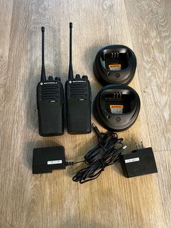 Motorola CP200d UHF 2 Way radios