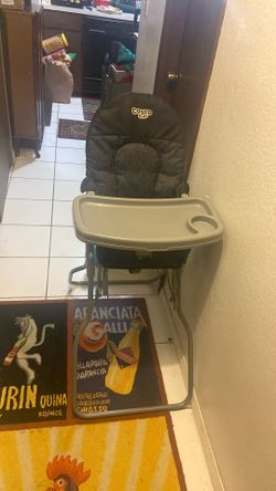 Cosco Hi Chair Price 15$.  Pick Up. E.  72.   and. Grandview.  E.    Tacoma 