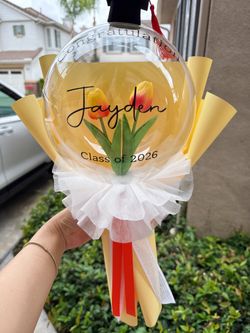 Flower balloon (graduation)