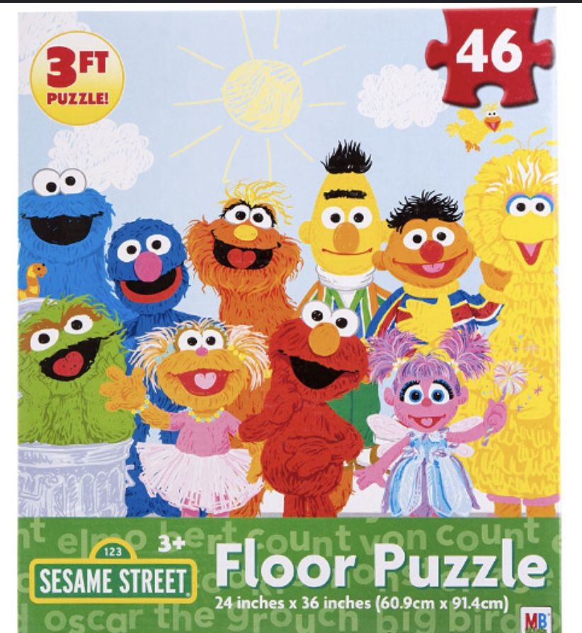 Floor Puzzle 46 Sesame Street