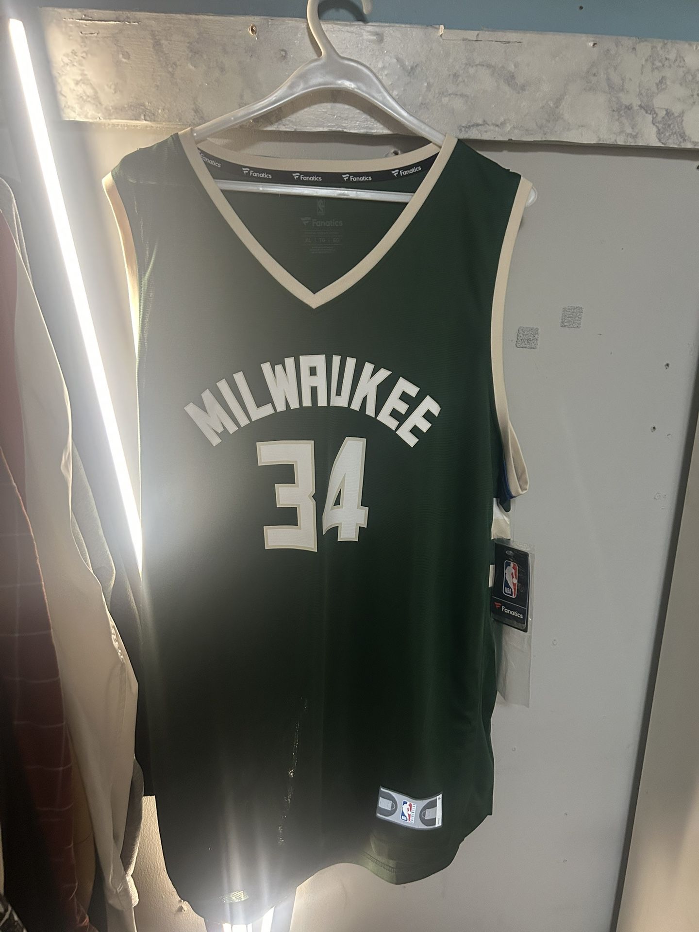 Authentic NBA Jersey Milwaukee Bucks #34