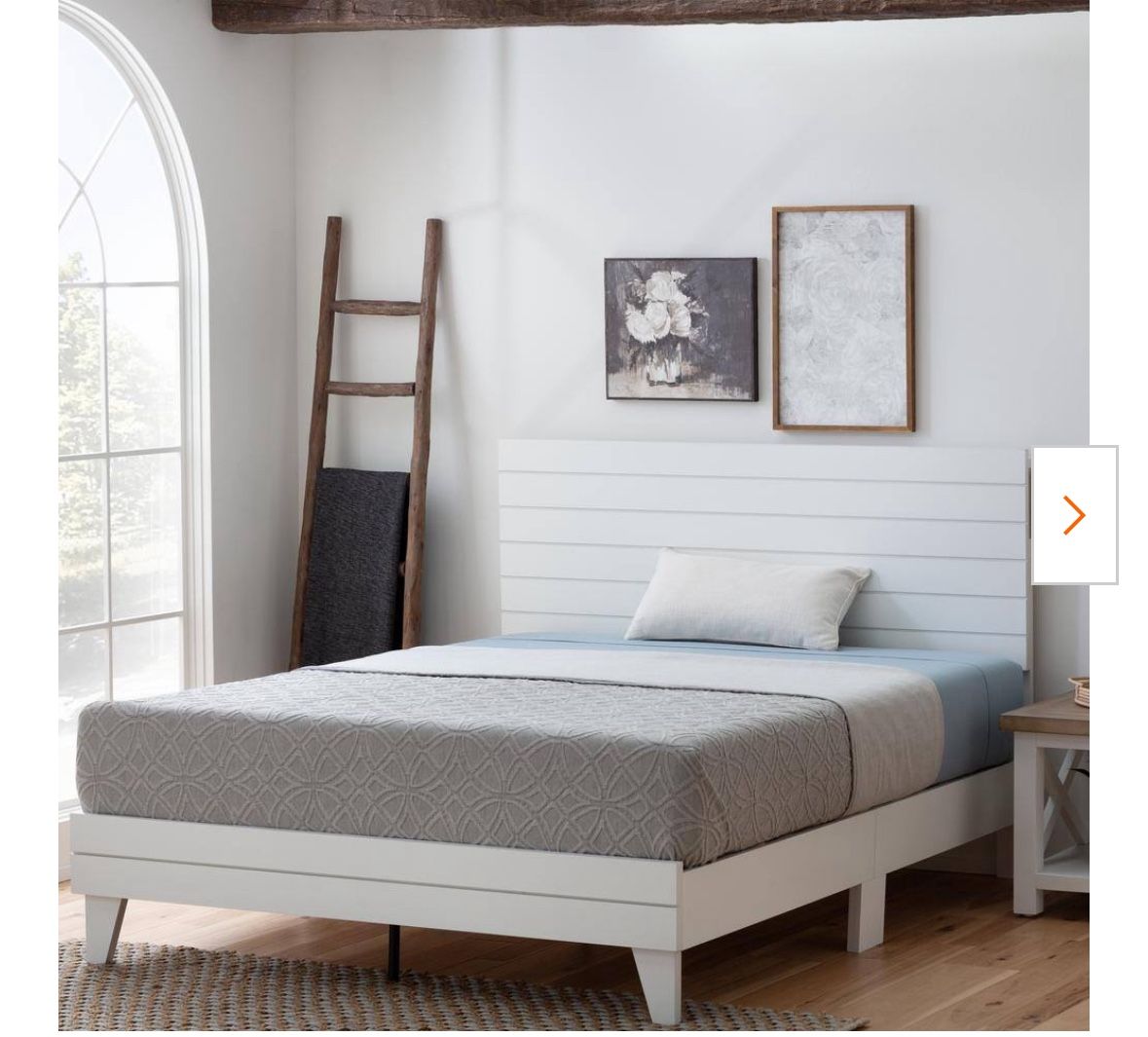 White Queen Size Bed Frame