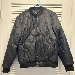 Brixton Dillinger Quilted Bomber Jacket 