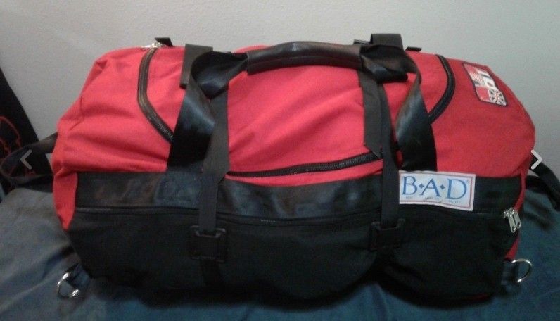 BEST AMERICAN DUFFLE "BAD" duffle bag Super High Quality Ruggid Extreme Luggage Travel Bags ( sz 5)