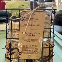 Body care gift set brand new