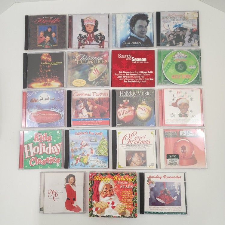 Lot Of 19 Christmas CD Music