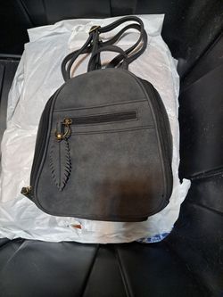 Small Gray Backpack