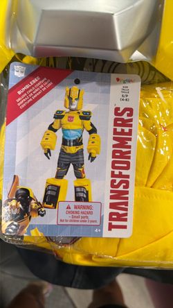 Small Transformers kids costume