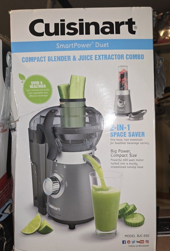 Cuisinart Compact Blender And Juicer 