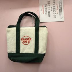trader joes micro tote bags each $20 green