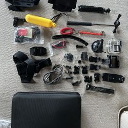 Go pro accessory Kit And Case 