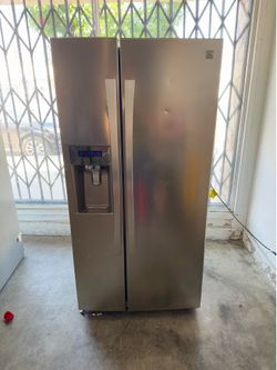 Kenmore  stainless steel refrigerator