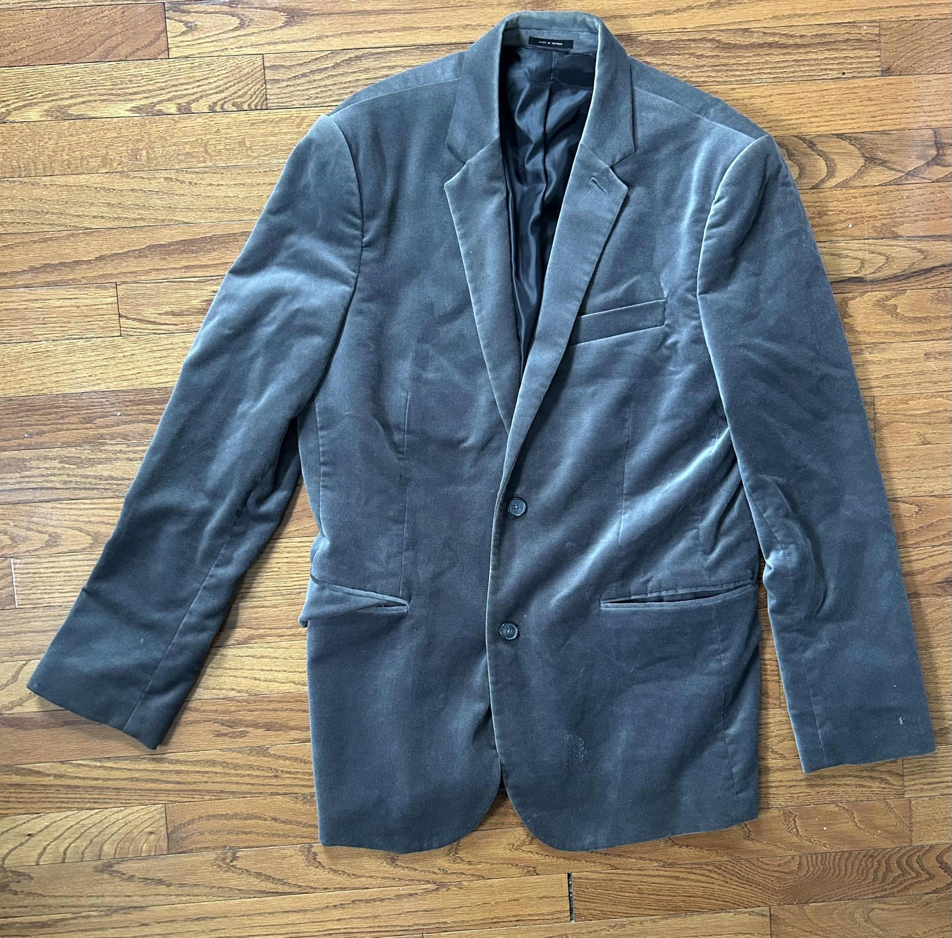 Express Men's Velvet Suit Jacket sz 44