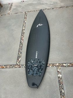Carbon fiber rusty surf board