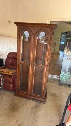 Antique wooden case