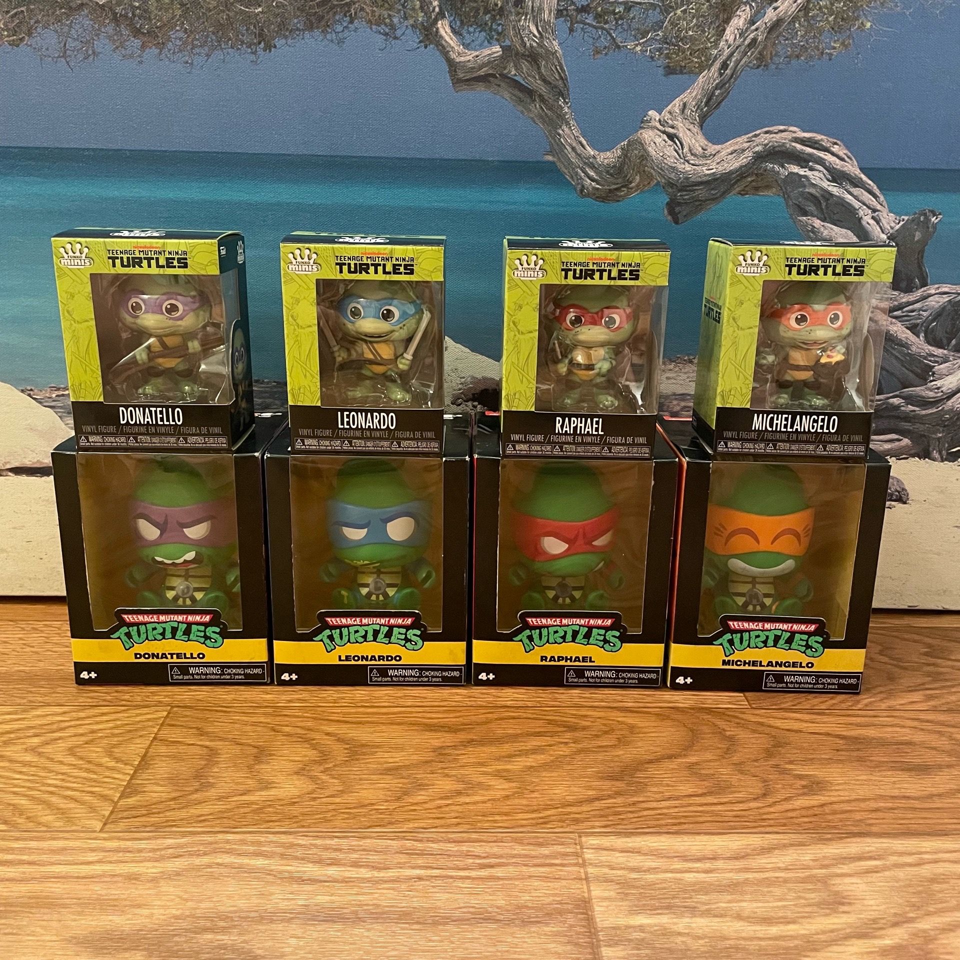 Teenage Mutant Ninja Turtles TMNT Vinyl Figure Bundle!
