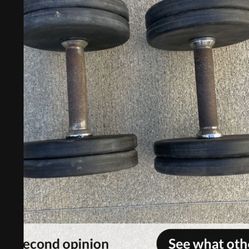 Dumbbells.               25 Dollars 