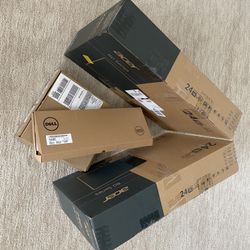 Wireless Keyboard /mouse , Power Deck And 2 Monitor 