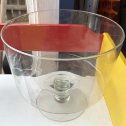 Glass  Cup  One Big One And One Med Size.