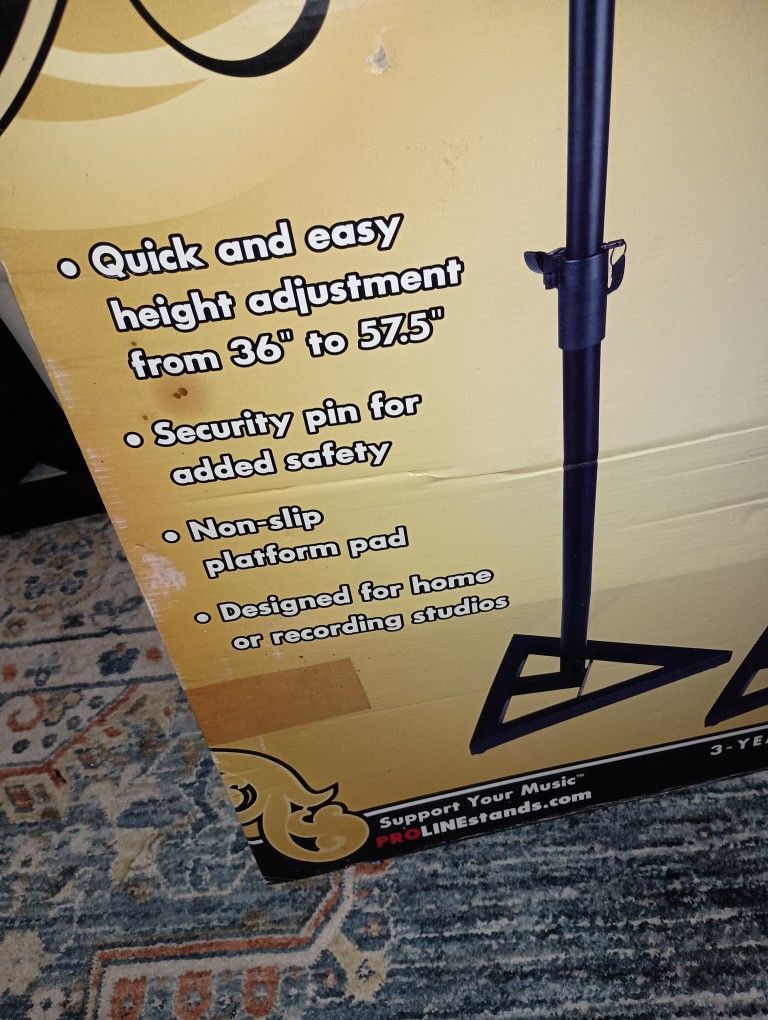 Proline Adjustable Studio Monitor Stand