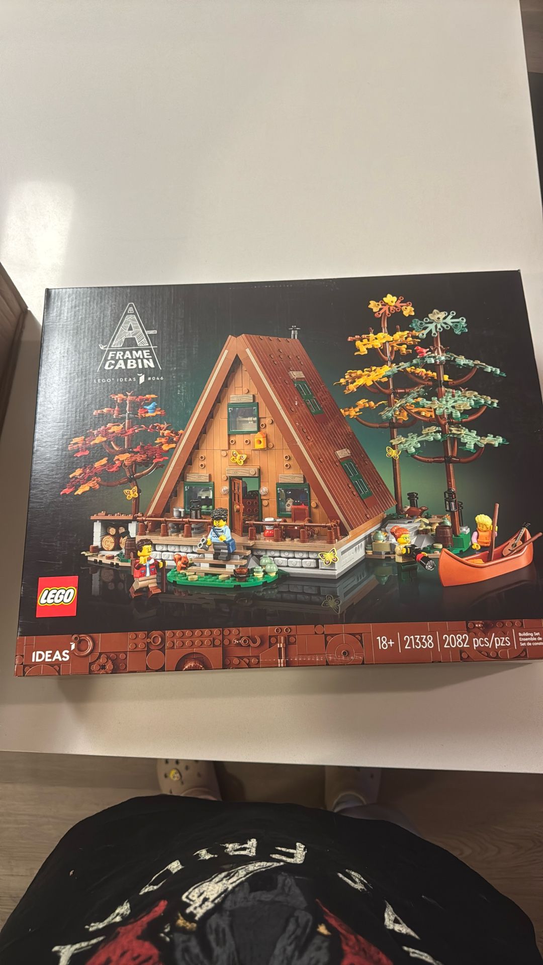 A Frame Cabin Lego 21338