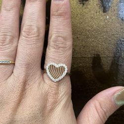 10k  Heart Ring 