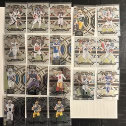 Football Card lot - 2023 panini select Rookies