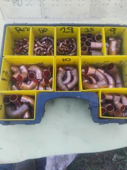 200 PCs. Of copper fittings 100$