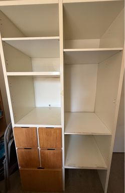 Multi Compartment Storage Shelf