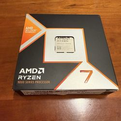 AMD RYZEN 7 9800X3D 8-Core, 16-Thread Desktop Processor.
