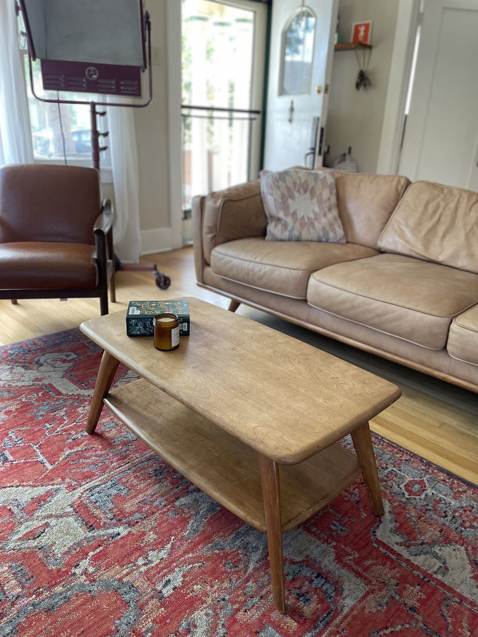 Heywood Wakefield - Rare Antique Coffee Table 36x19x16