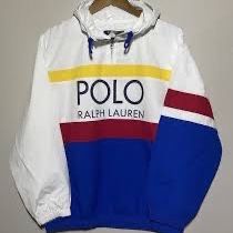 Polo Ralph Lauren Men neck Zip Color-Block Windbreaker Pullover